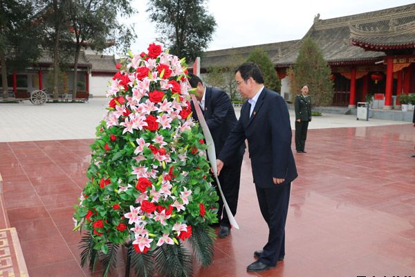 泓源公司赴界石鋪紅軍長(zhǎng)征紀(jì)念館開展紅色教育主題黨日活動(dòng)(圖1)